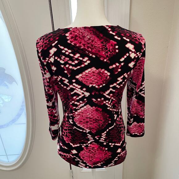 Dana Buchman  Blouse Top Size Small Women's Clothing Long Sleeve - Picture 6 of 7